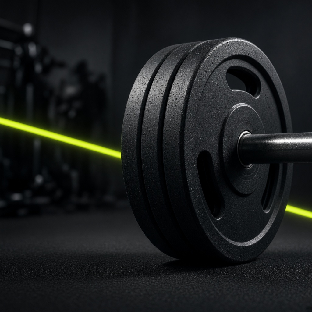 Muscle gain and strength training with free weights